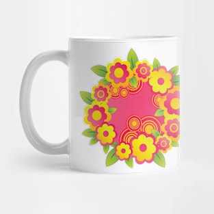 Flora vector (6)a9 Mug